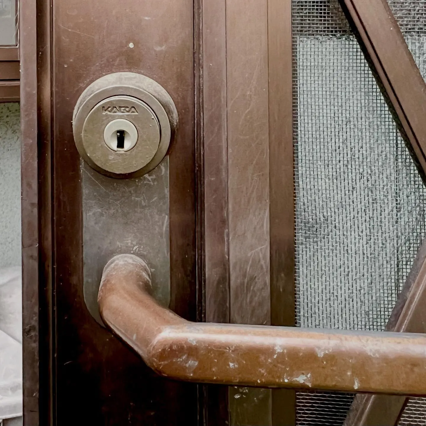 🔑 本日の鍵交換作業🔑