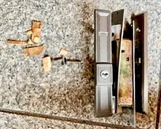 長年使ったデジタルロックが故障…より防犯性の高い鍵へ交換!🔑