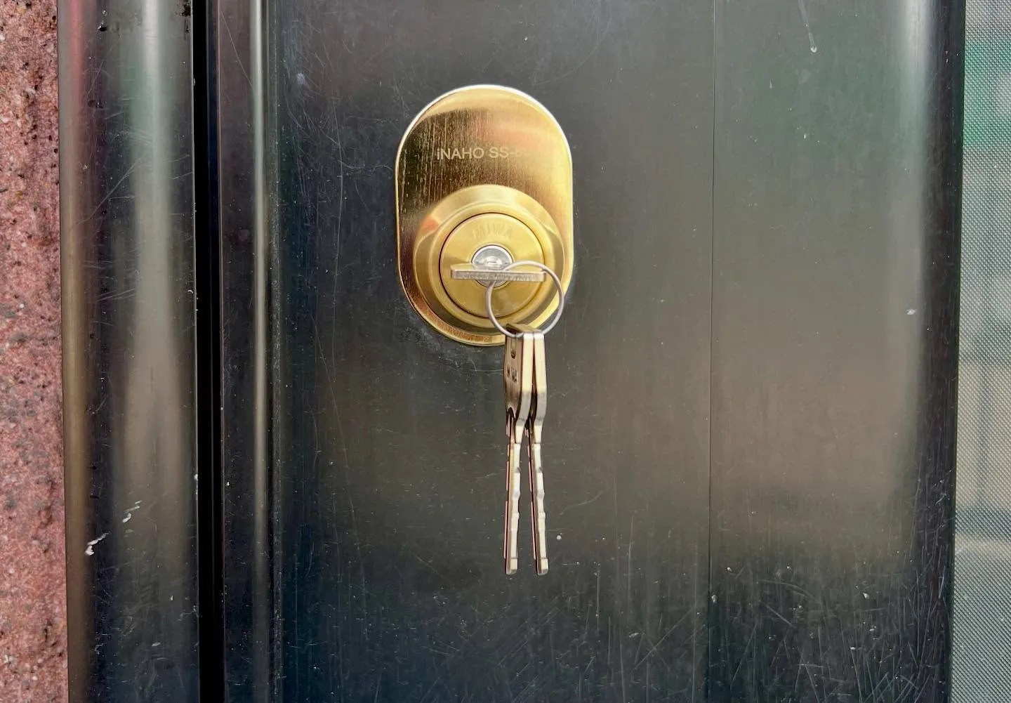 🔑 店舗入口の鍵交換完了!次は2階住居へ