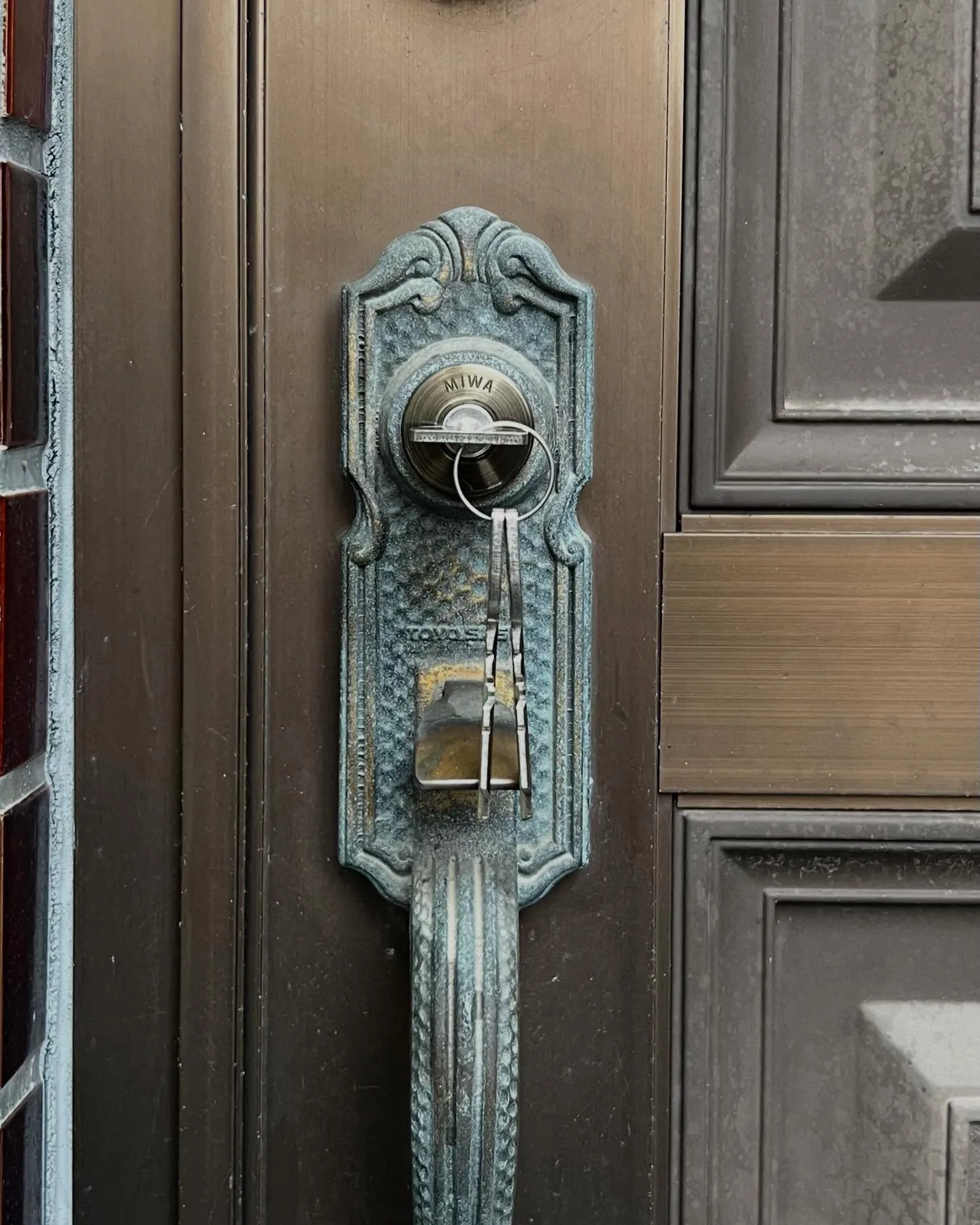 🔑【本日の鍵解錠＆交換作業】🔑  