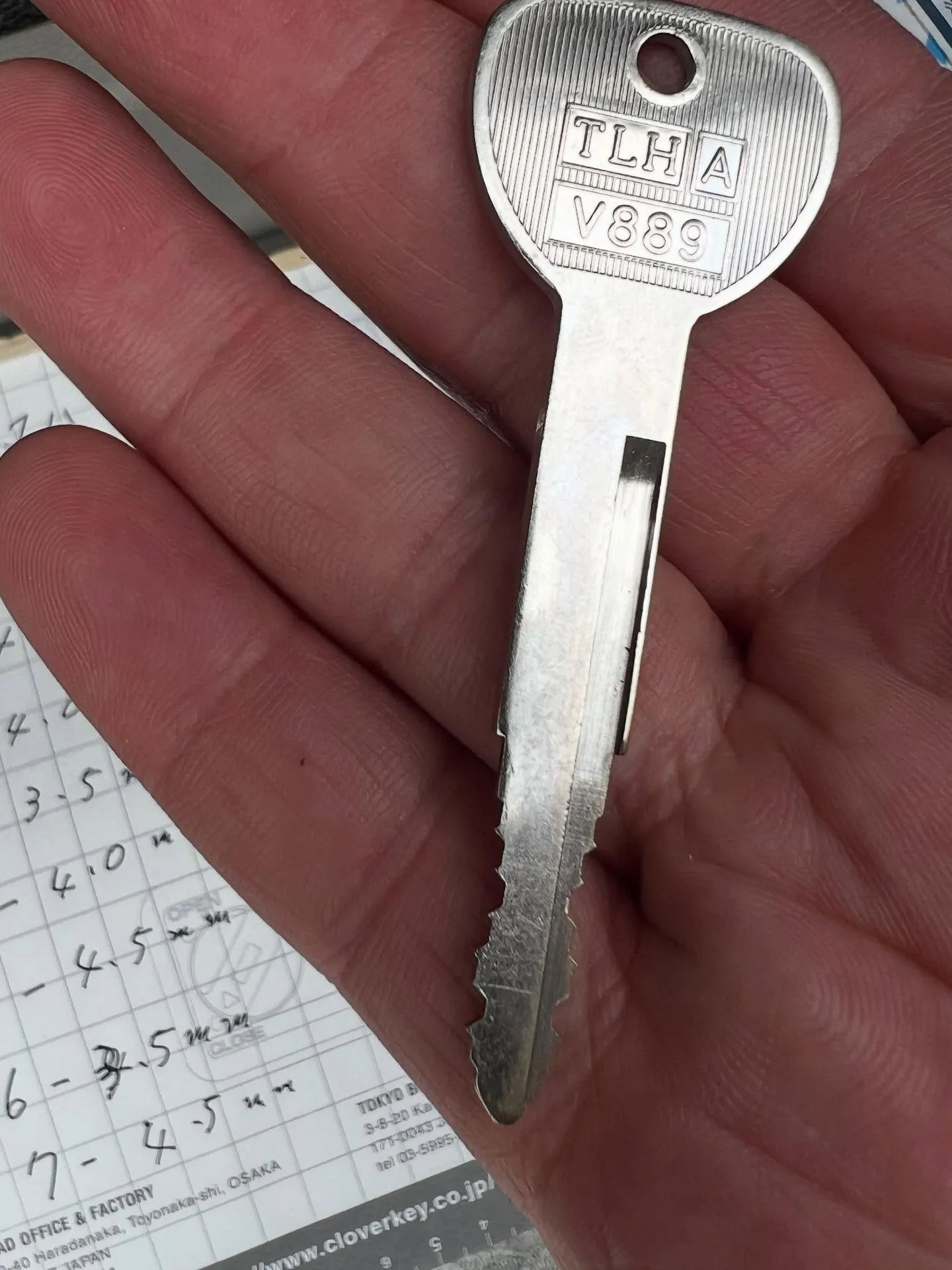 本日のバイク鍵作成:30分の集中勝負】