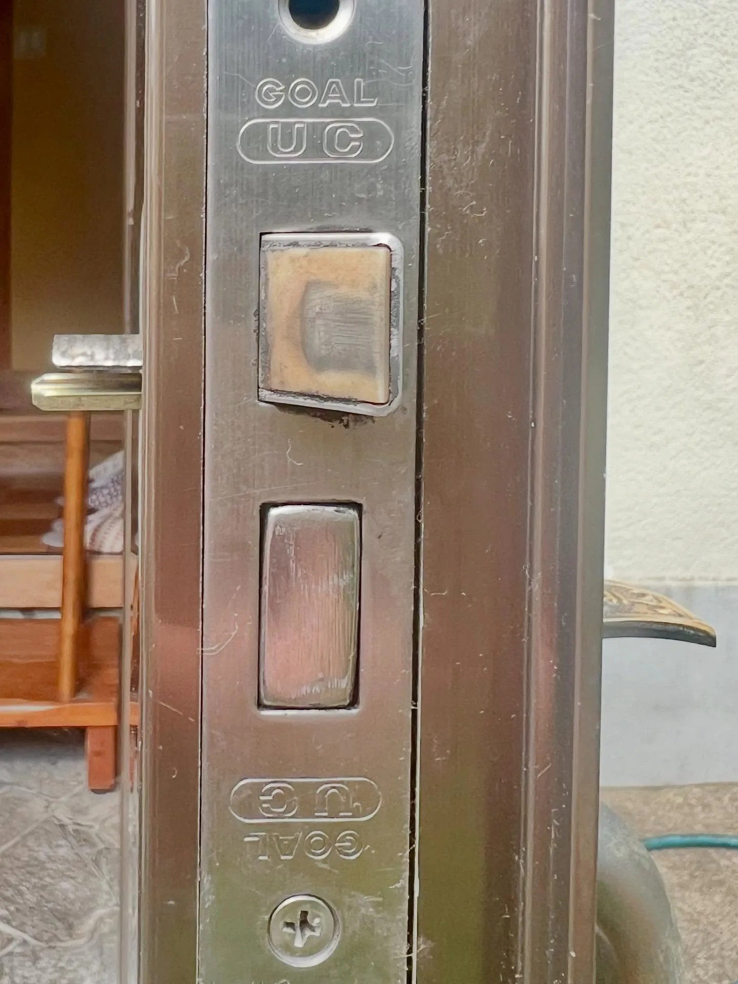 🔐【上の鍵は防犯強化と精密な微調整】