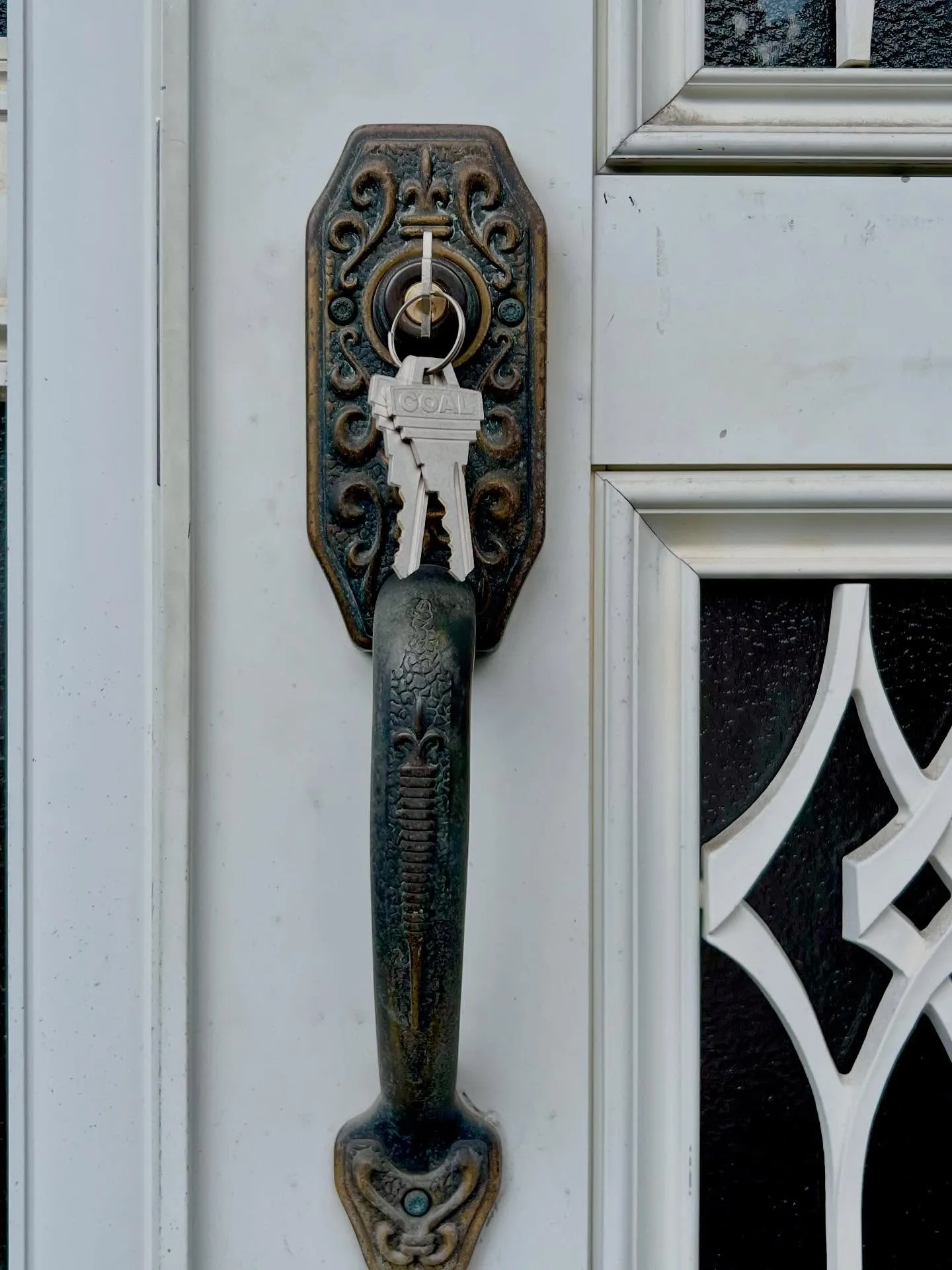 🔐【三協アルミ専用GOAL シャメールシリンダー交換事例】