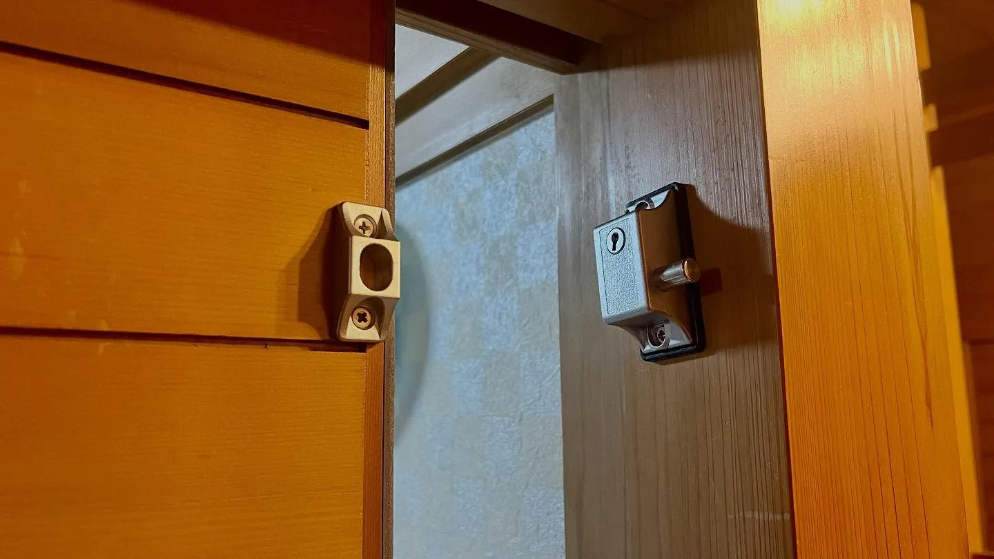 【二件目室内インロック❓】