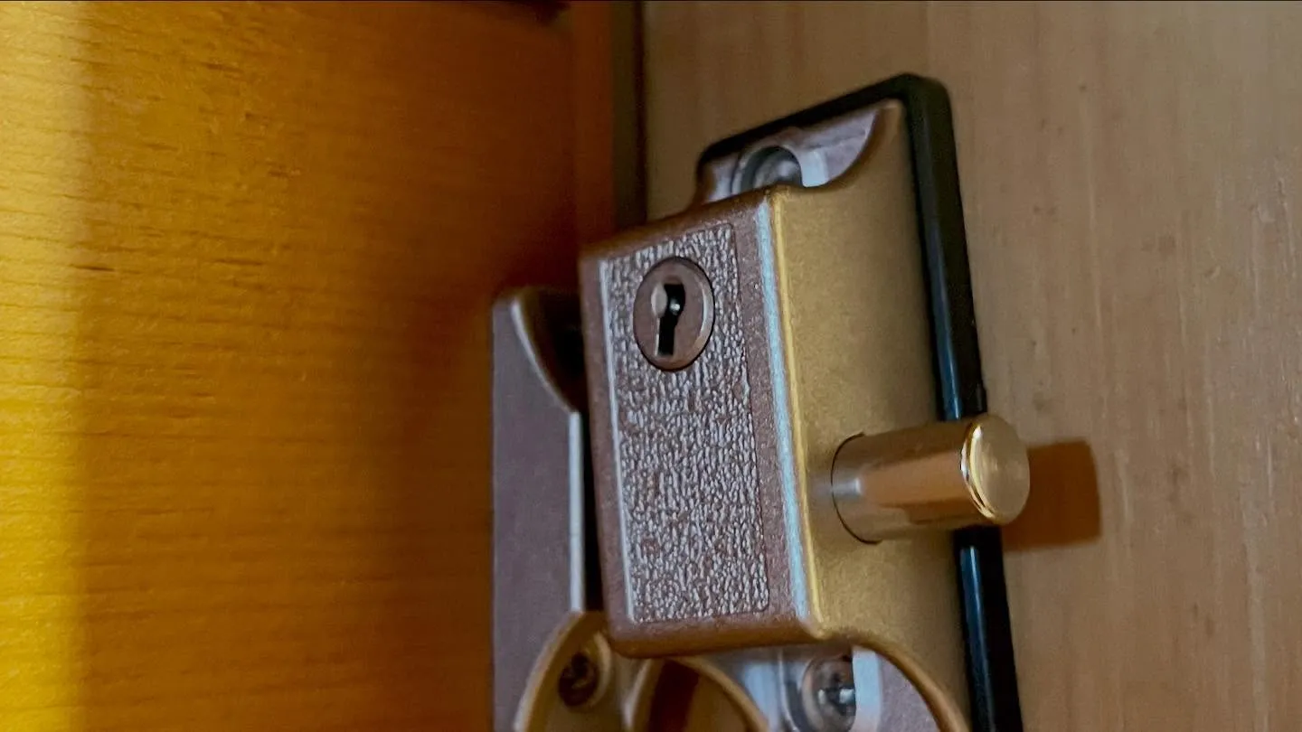 【二件目室内インロック❓】