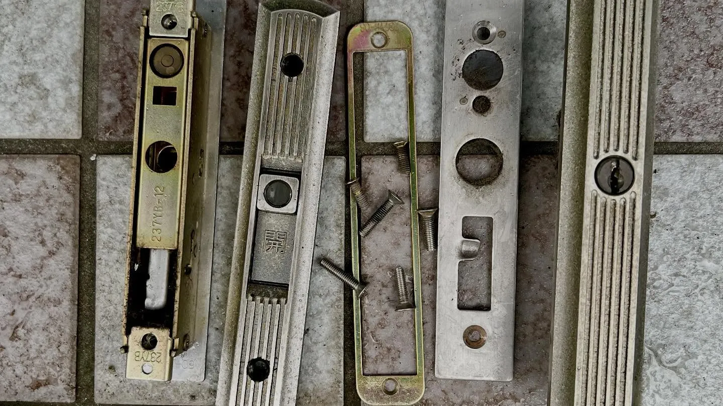 【鍵が有るけど開かない❓】