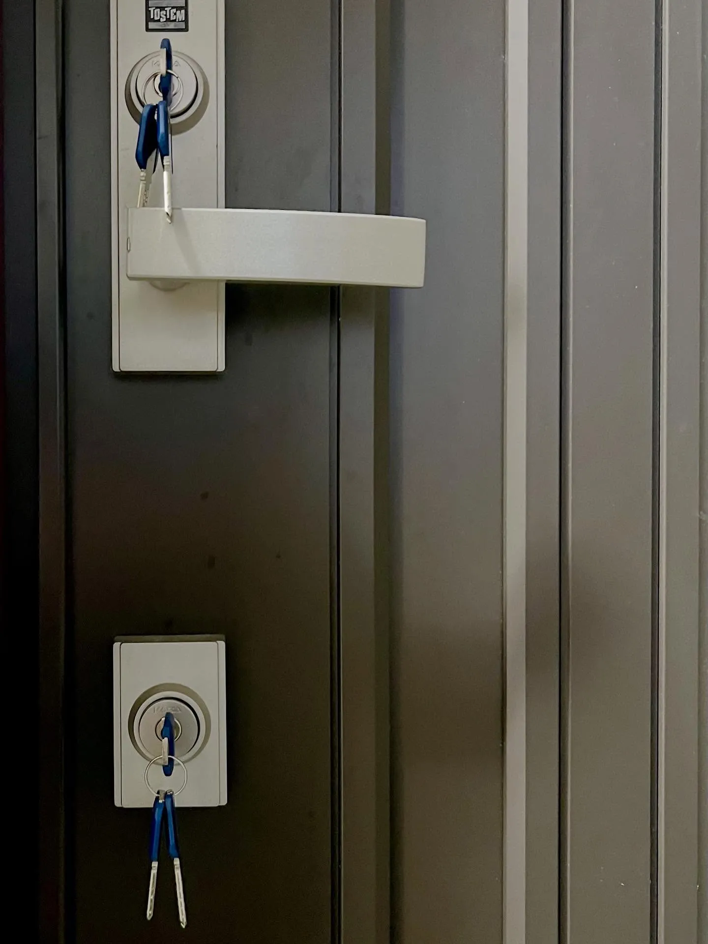 【朝一の現場は❓すぐ近くだったので鍵交換対応】