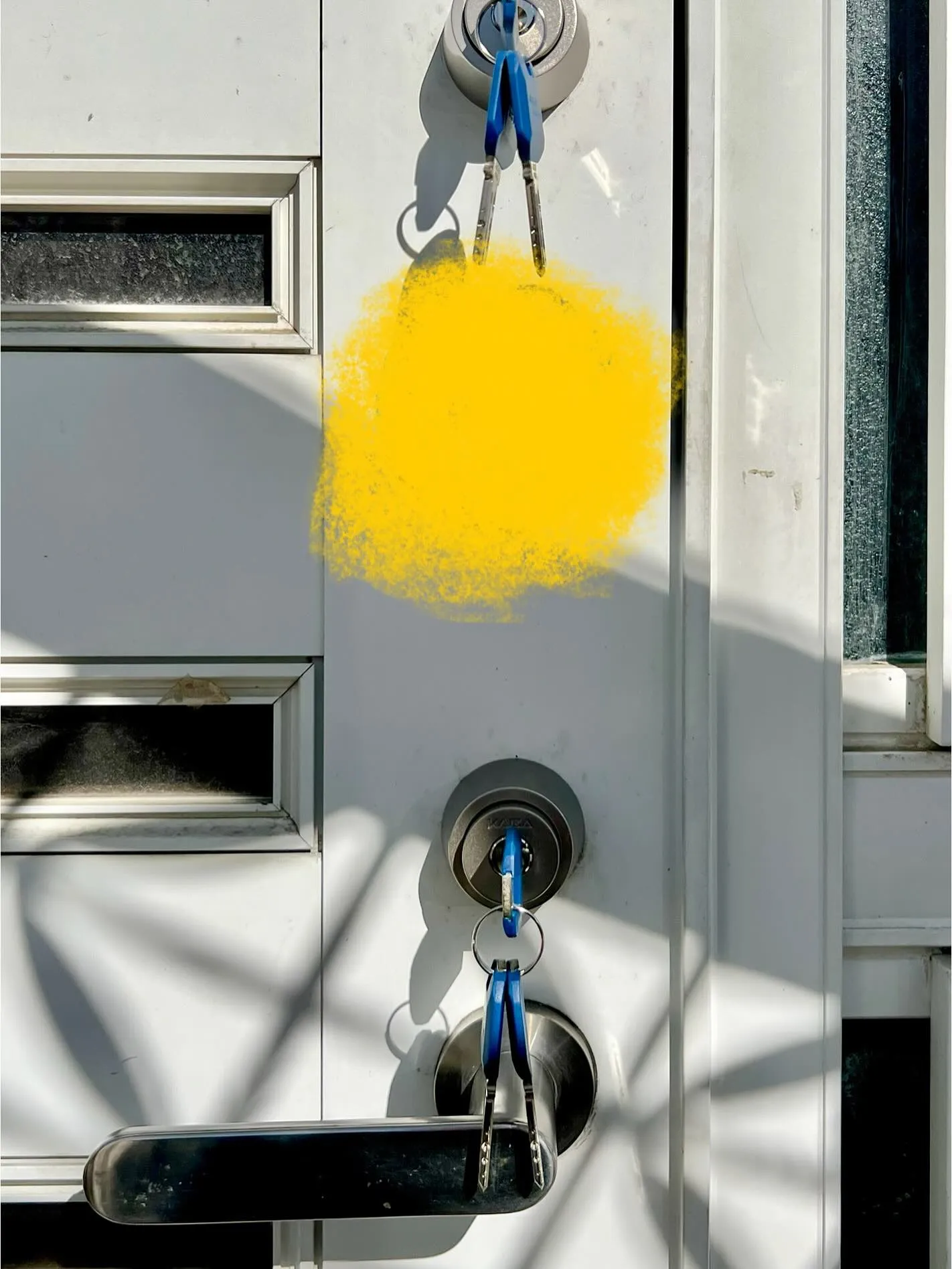 【本日の一件目鍵空回り、半分しか回らない‼️】