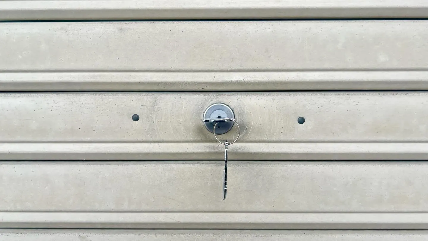 🔐【40年以上前のシャッター錠、現場での対応記録】