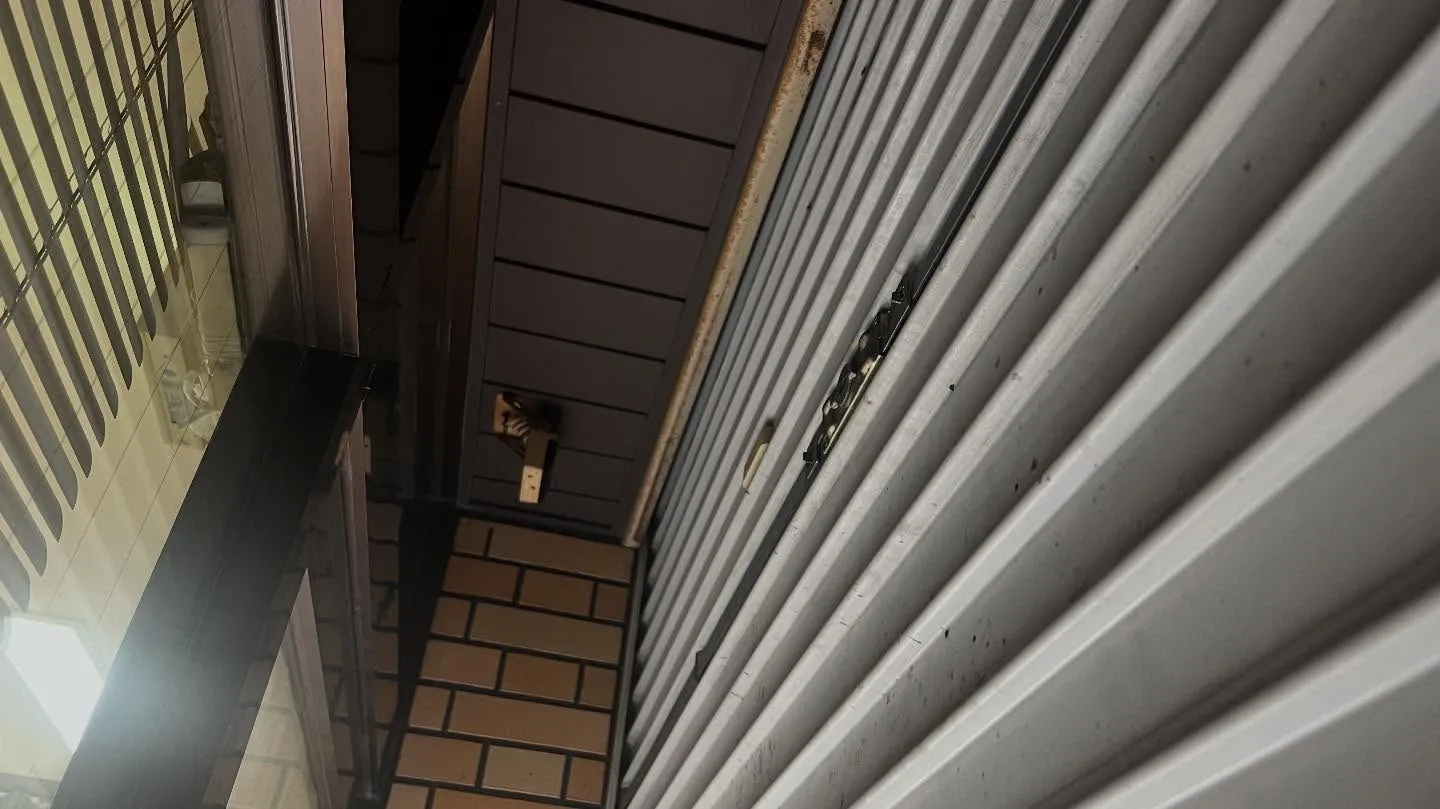 🔐【40年以上前のシャッター錠、現場での対応記録】