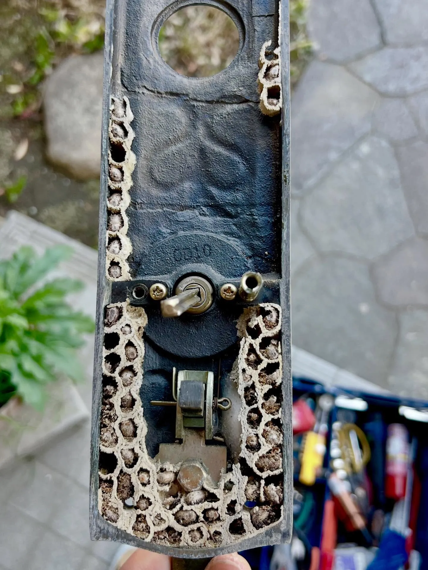 🔑【突然の玄関トラブルに即対応|40年使用されたケースロック...