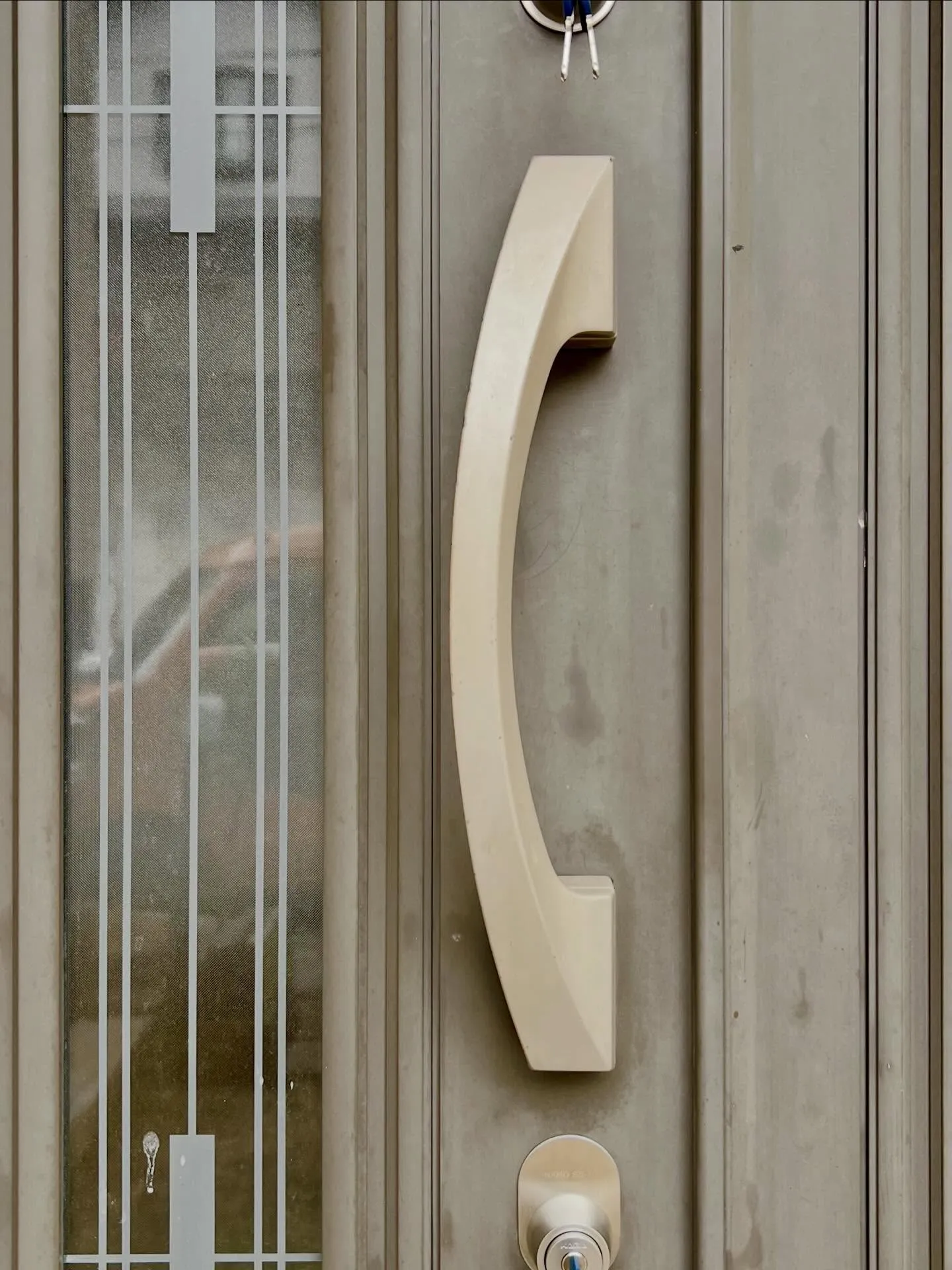 【本日の1件目、鍵紛失による鍵交換】