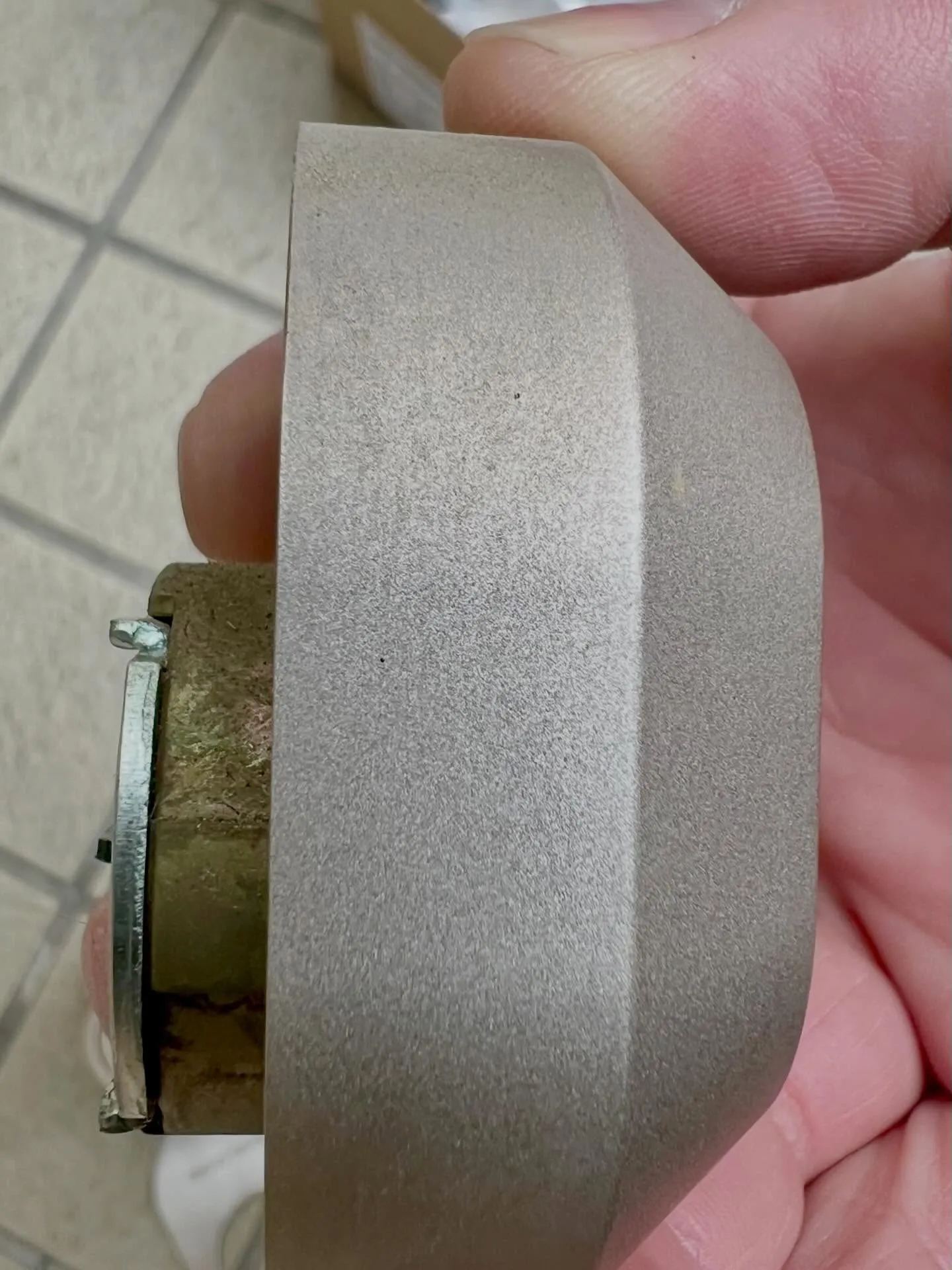 【本日の1件目、鍵紛失による鍵交換】