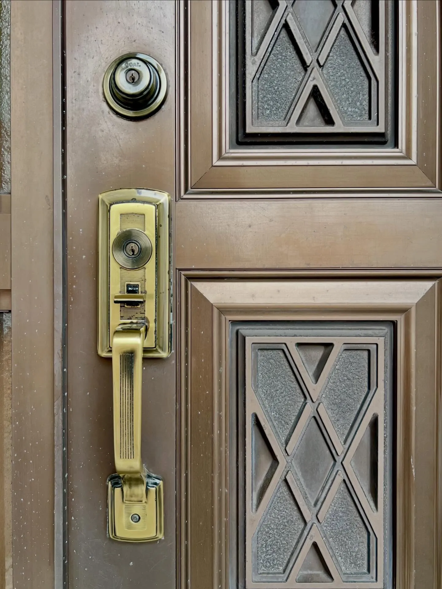 【GOAL AD・GF錠前の構造を見極めた正しい鍵交換】