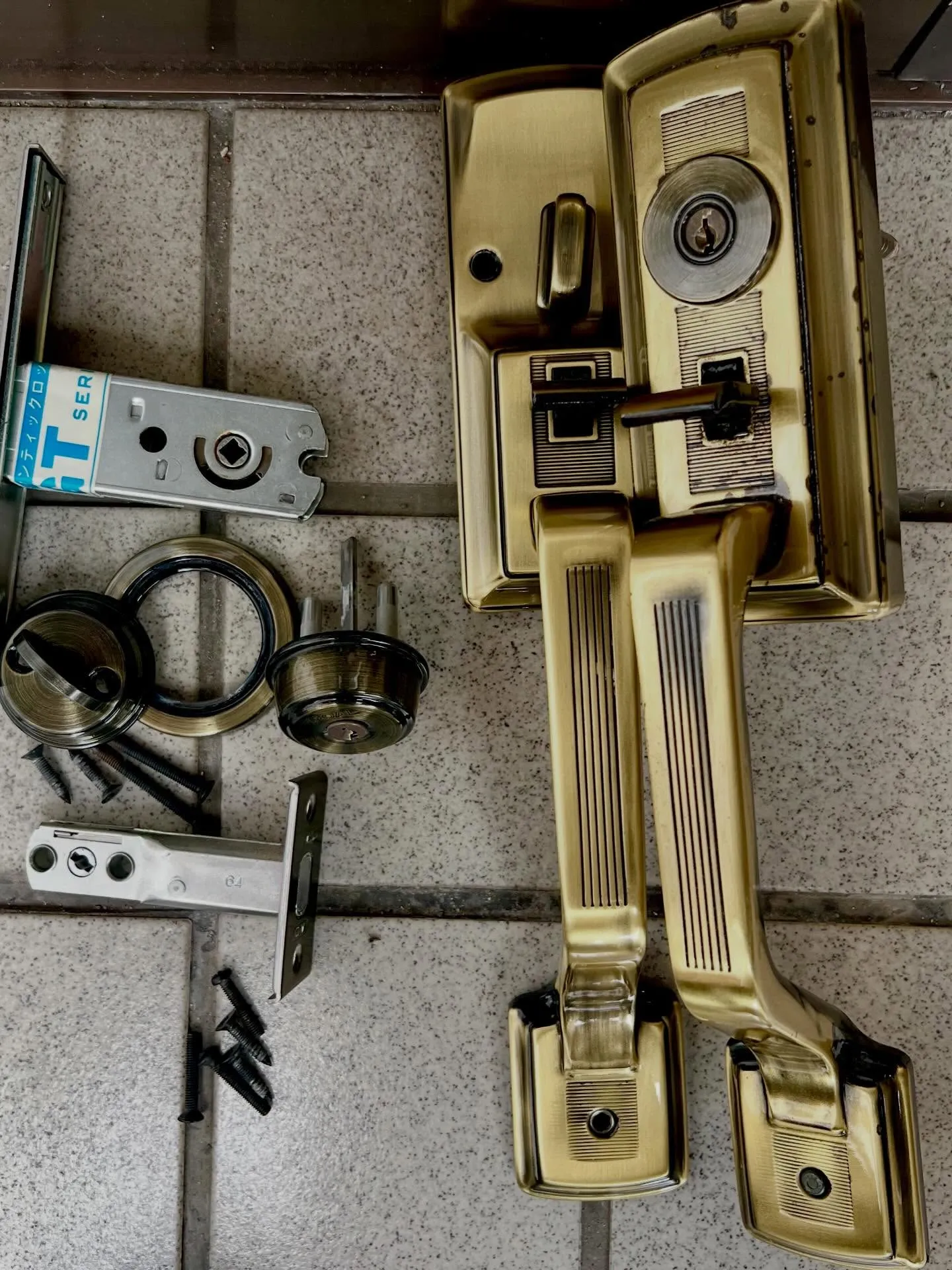 【GOAL AD・GF錠前の構造を見極めた正しい鍵交換】