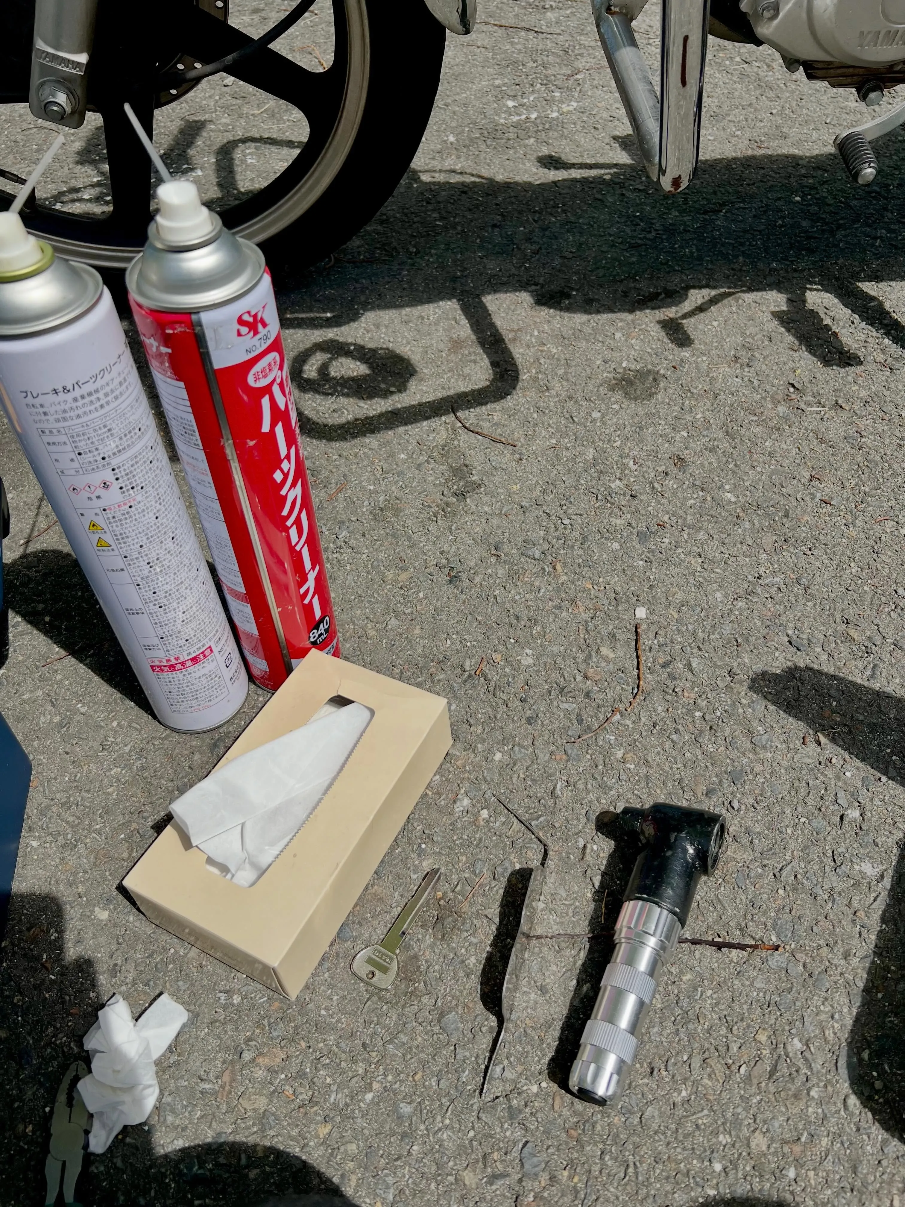 【鍵の段差を読む30分勝負｜ヤマハYB‑125 鍵なし作成の...