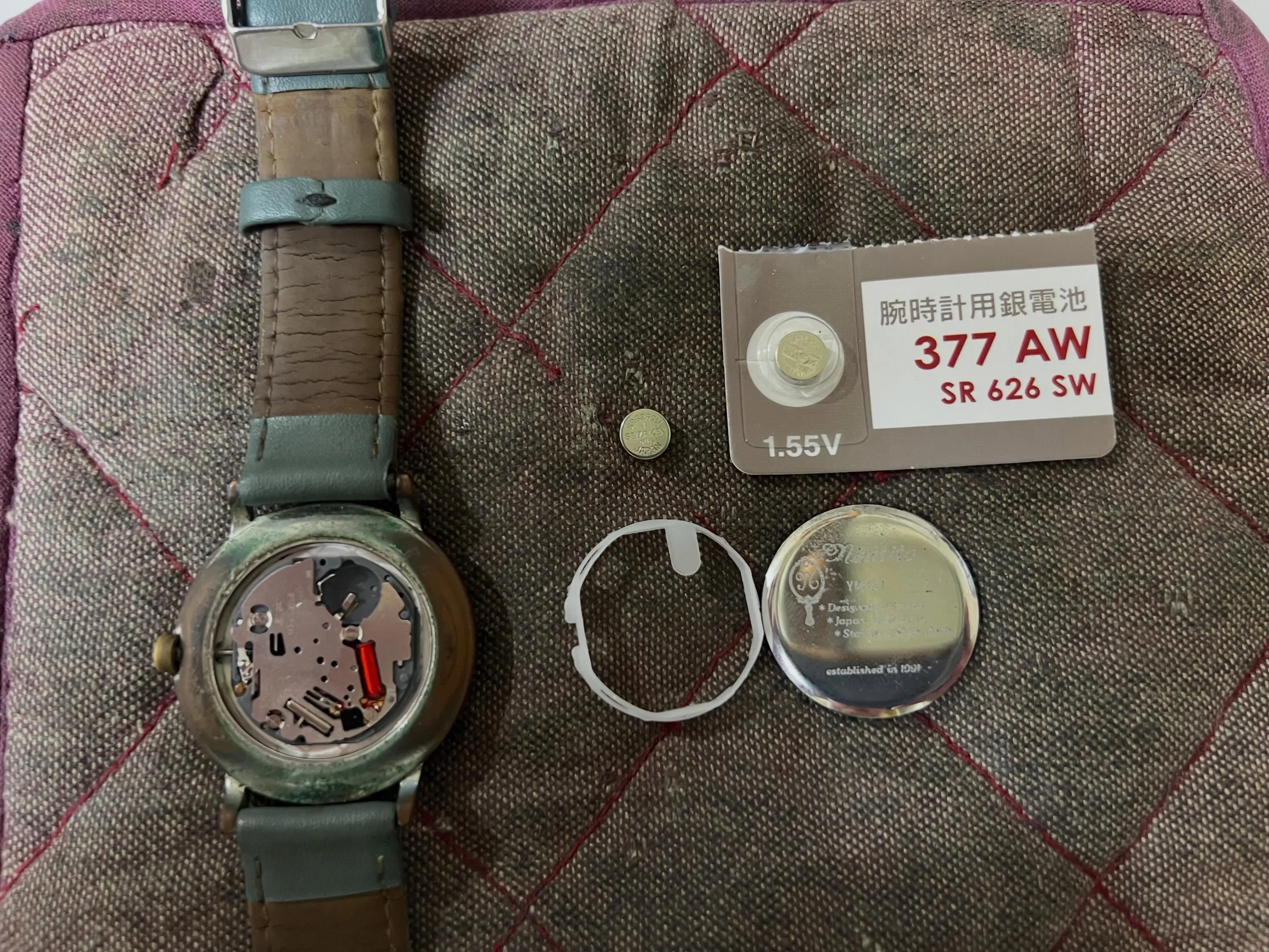 腕時計の電池交換を行いました！🔋⌚
