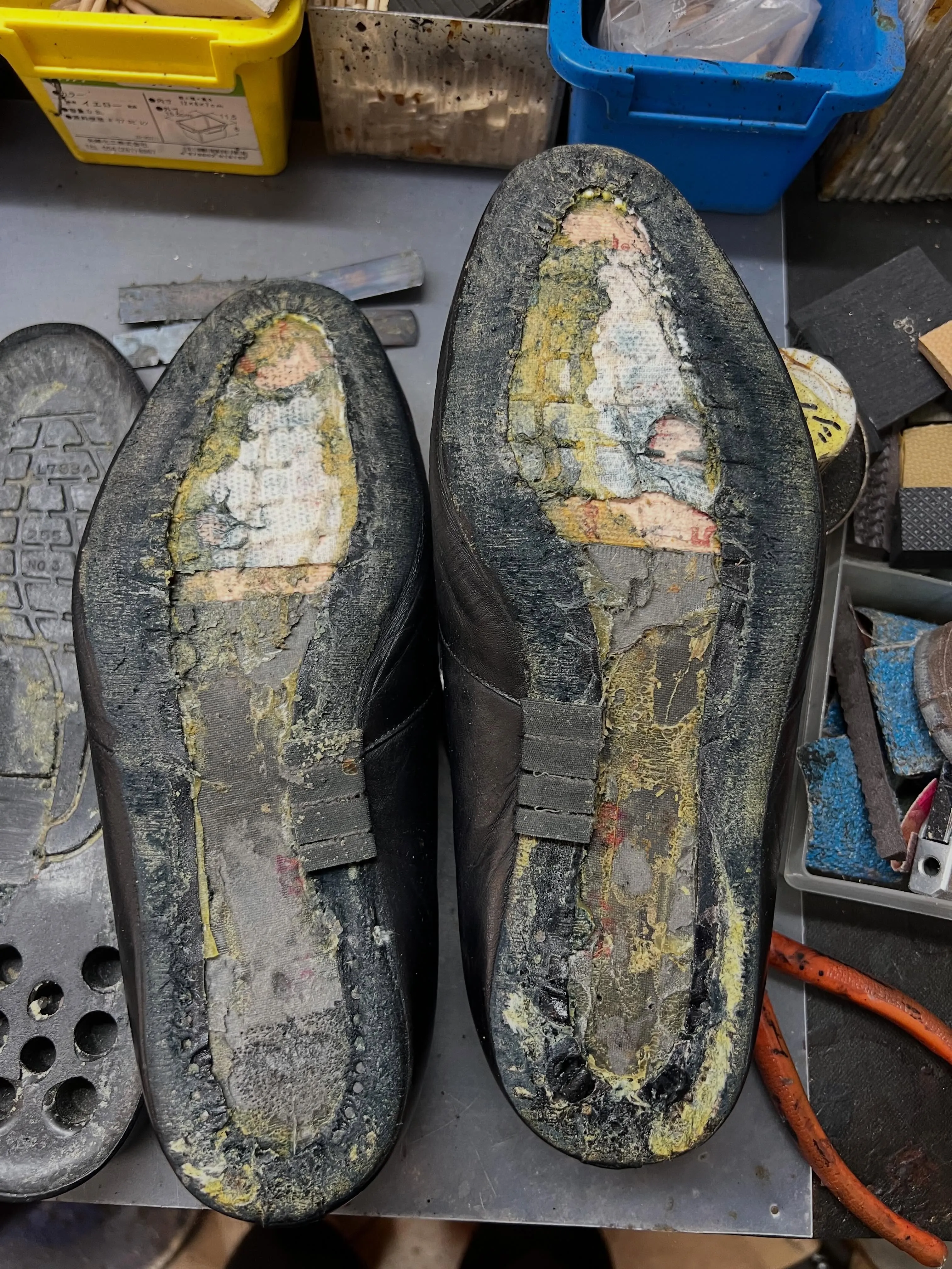 👞 靴修理『接着修理』